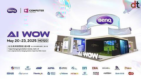 BenQ Group Pushes AI-Driven Future at COMPUTEX with “AI WOW” Experience
