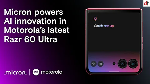 Micron Fuels AI Power in Motorola’s Razr 60 Ultra with LPDDR5X and UFS 4.0