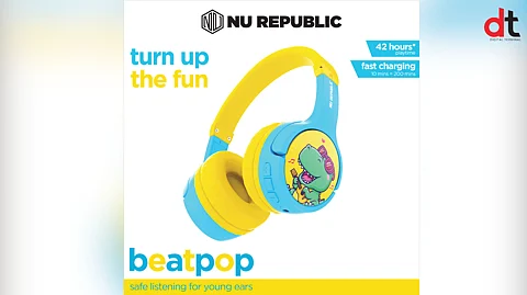 Nu Republic Unveils Beatpop Kids Headphones at Rs. 1299