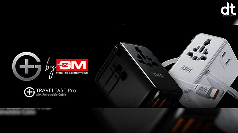 GM Launches Multi-Port Travel Adaptor with Retractable Cable
