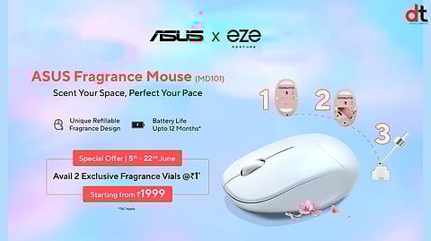 ASUS Unveils World's First Fragrance Mouse in Partnership with Eze Perfumes