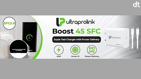 UltraProlink Unveils Boost 45 Charger for Rapid and Safe Charging