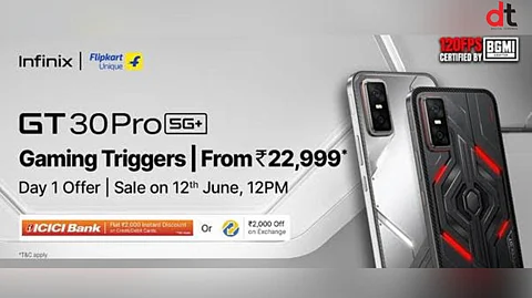 Infinix Announces GT 30 Pro Sale on Flipkart, Starting June 12 at ₹22,999