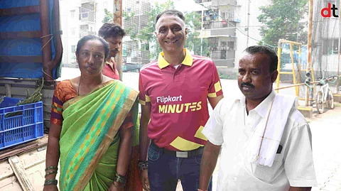 Flipkart Group CEO Connects with Farmers Behind Fresh Produce Delivery