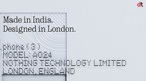 Nothing Phone (3) to Be Locally Manufactured in India