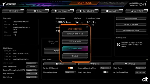 GIGABYTE Delivers Performance Breakthrough with Ultra Turbo Mode on Z890 Motherboards