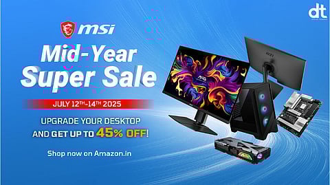 MSI Offers Up to 45% Off on Monitors and PC Components During Prime Day