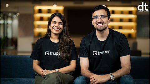 L-R, Shivali Goyal, CEO and co-founder and Pritish Gupta, Co - Founder at Trupeer.ai