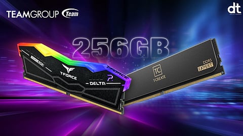 TEAMGROUP Expands DDR5 Lineup with High-Performance 256GB Memory Kits