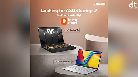 ASUS Partners with Swiggy Instamart to Deliver Laptops Within Minutes