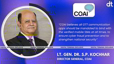 COAI Advocates Persistent SIM-Binding for OTT Communication Apps to Prevent Cyber Fraud