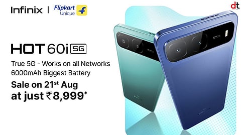 Infinix Launches HOT 60i 5G with Dimensity 6400 Processor