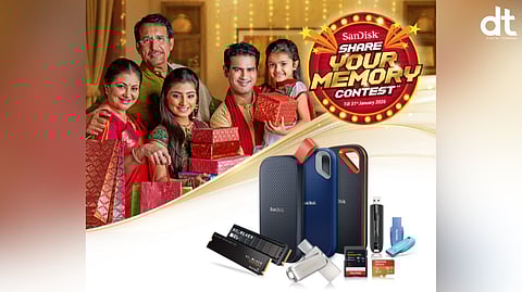 Sandisk Launches ‘Share Your Memory’ Contest with Grand Rewards