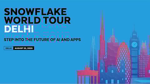 Snowflake World Tour New Delhi Highlights AI Data Cloud for Business Transformation