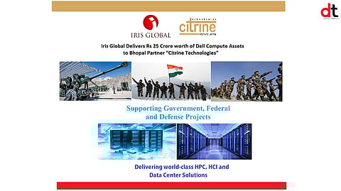 Iris Global Supplies ₹25 Crore Worth of Dell Compute Infrastructure to Bhopal Partner Citrine Technologies