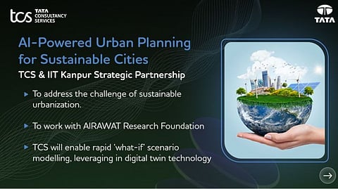 TCS and IIT Kanpur Join Hands to Drive AI-Powered Urban Planning for Future Sustainable Cities