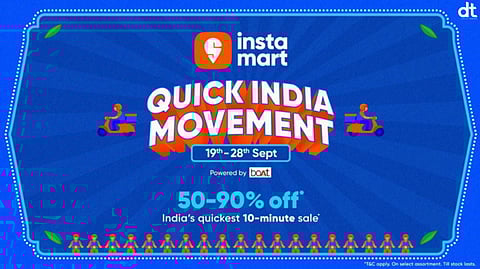 Instamart Launches Quick India Movement Sale with Huge Deals