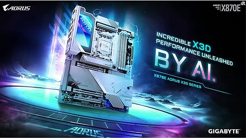 GIGABYTE Launches AI-Powered X870E AORUS X3D Motherboard