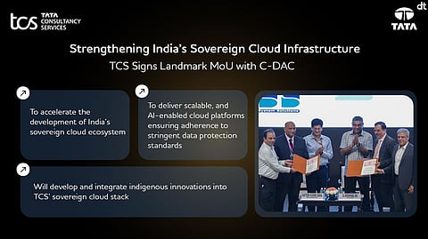 TCS Partners with C-DAC to Strengthen Sovereign Cloud Infra