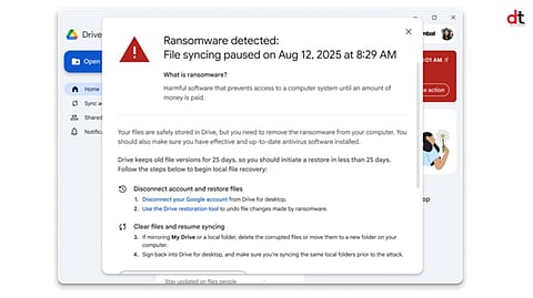 Google Drive Adds AI to Block Ransomware and Restore Files Easily