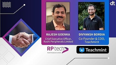 Rashi Peripherals Signed Distribution Partnership with Teachmint Technologies