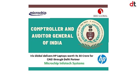 Iris Global Supplies HP Laptops Worth Rs 30 Crore to CAGI via Microchip Infotech