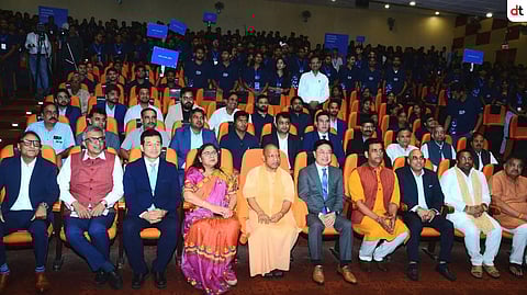 UP CM Yogi Adityanath Felicitates Youth Trained in Future-Tech at Samsung Innovation Campus