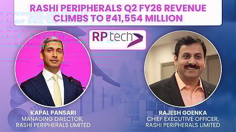 Rashi Peripherals Limited Achieves 12% YoY Revenue Growth in Q2 FY26