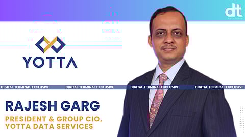 Rajesh Garg Elevated as President & Group CIO at Yotta Data Services