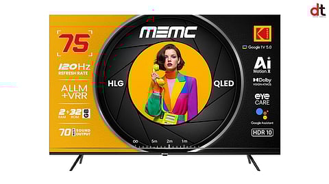 Kodak Launches MotionX QLED Series with 4K Display and 70W Dolby Audio