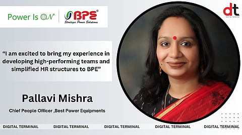 BPE Strengthens Leadership Team with Appointment of Pallavi Mishra as Chief People Officer