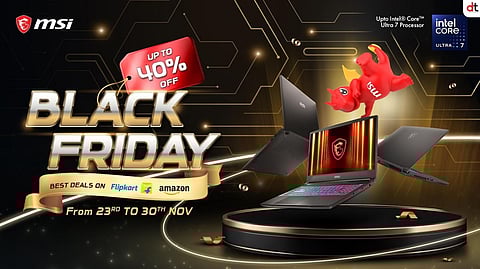 MSI Launches ‘MSI Lucky Friday’ Sale With Up to 40% Off on Laptops