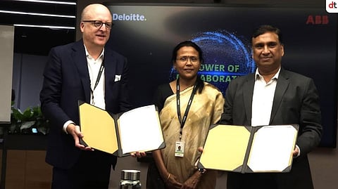 ABB India and Deloitte India Form Strategic Alliance to Drive Digital Transformation in Manufacturing
