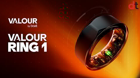boAt Expands Wearables Portfolio with Valour Ring 1, a Discreet Titanium Health Tracker