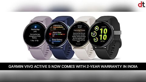 Garmin Extends 2-Year Warranty on Vivoactive 5 for Indian Customers