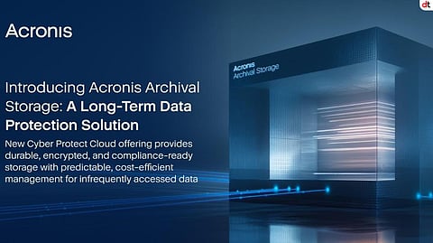 Acronis Launches Archival Storage for Long-Term, Compliance-Ready Data Protection