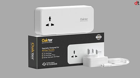 Oakter Upgrades Mini UPS with Premium Plastic Body for Reliable AirFiber Connectivity