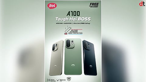 itel Launches Sleek A100 with Military-Grade Durability at ₹6,799