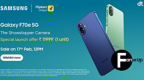 Samsung India Unveils Galaxy F70e 5G with Pro Camera and Premium Design