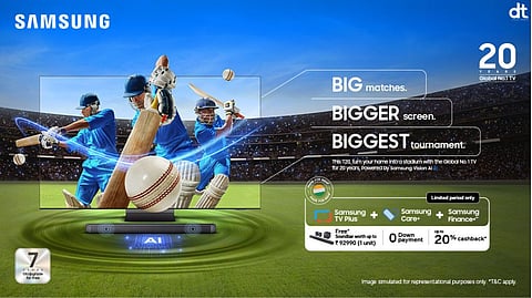 Samsung Launches Limited Period Cricket Season Offers on Vision AI Big TVs