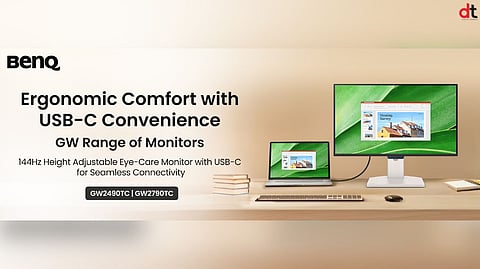 BenQ Introduces 144Hz USB-C Monitors for Hybrid Work in India