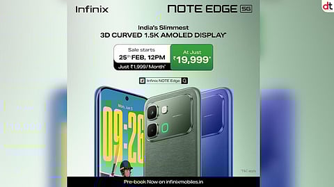 Infinix Launches NOTE Edge as All-Round Power Phone