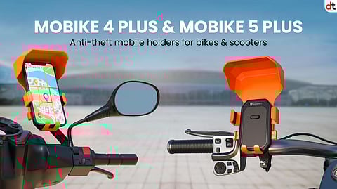 Portronics Launches Mobike 4 and 5 Plus Anti-Theft Phone Holders for Riders
