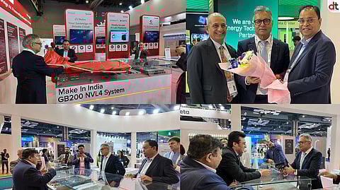 Jay Puri unveiled Netweb Technologies’s Tyrone GB200 NVL4-based AI Supercomputing System at the India AI Impact Summit 2026.