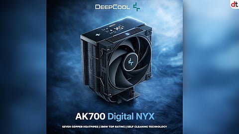 DeepCool Unveils AK700 DIGITAL NYX with Advanced AI Cooling