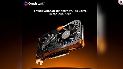 Consistent Infosystems Introduces RX580 8GB DDR5 Graphics Card for Gamers and Creators
