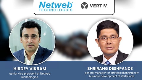Vertiv Partners with Netweb Technologies to Deliver Liquid-Cooled AI Data Center Racks in India