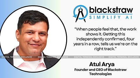 Blackstraw Technologies Secures Great Place to Work® Recognition Again, Marking Four-Year Milestone