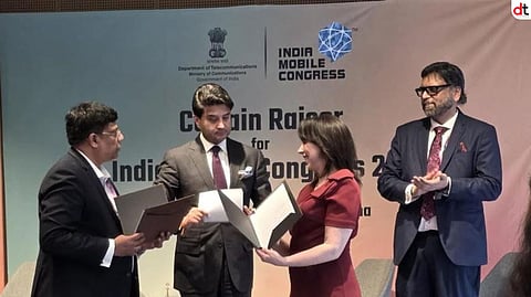 Jyotiraditya Scindia Unveils 10th Edition of India Mobile Congress 2026 at MWC Barcelona