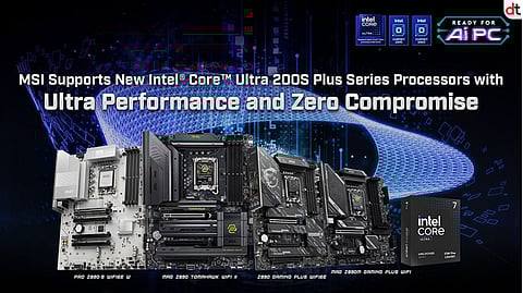 MSI Introduces 800 Series Boards to Unlock the Power of Intel Core Ultra 200S Plus Series Processors